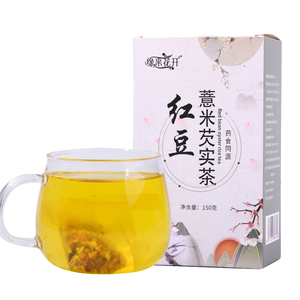 Té de Frijol Rojo, Semilla de Coix y Semilla <span class=keywords><strong>Gordon</strong></span>, Mezcla Aromática, Orgánico, Certificado ISO, 100% Puro y Natural, de Primera Calidad, en Bolsitas, Caja de 150g - Product Image 1