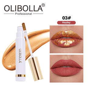 Masque et gloss pour les lèvres 24K Gold Burst, formule peel-off colorée longue durée, waterproof, non-tachante, base durable pour les lèvres, Private Labie - Product Image 6