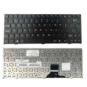 HK-HHT Laptop Parts Black US <strong>Keyboard</strong> <strong>for</strong> Clevo M1110 M1111 M1115 <strong>notebook</strong> parts - Product Image 5