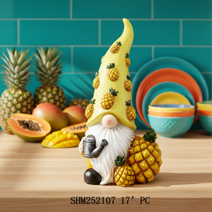 Adorno de Resina Hecho a Mano <span class=keywords><strong>con</strong></span> Diseño de Enano de Frutas, Adorno Pintado para <span class=keywords><strong>Jardín</strong></span> - Product Image 4