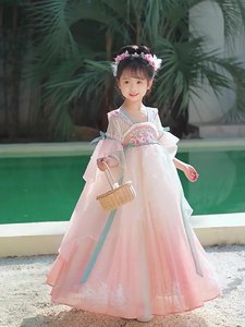 Vestido Tradicional Chinês para Meninas, Traje Tang, Fantasia de Fada para Crianças, Fantasia de Ano Novo - Product Image 3