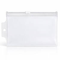 Sac à fermeture éclair en PVC transparent personnalisé avec logo, pochette de rangement pour cosmétiques et maquillage, fournisseur en gros, OEM ODM, emballage cadeau