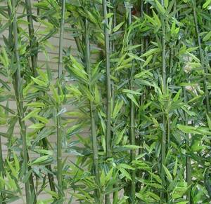 QSLHFH-698 шелк филиал искусственные листья бамбука для продажи - Product Image 3