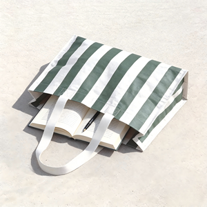 Hot selling reusable travel <b>large</b> capacity classic custom printed women's cotton canvas shopping <b>bag</b> - Product Image 3