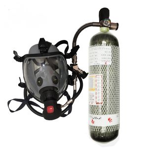 6.8L 300Bar M18 * 1.5 Fibra De Carbono Compostos Paintball Tanque com hidrostática Testado para Combate a Incêndios & Mergulho - Product Image 5