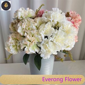 A buon mercato all'ingrosso fiori artificiali sette testa <span class=keywords><strong>Nora</strong></span> garofano fiori artificiali decorativi - Product Image 3