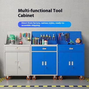 Armoire de rangement robuste pour outils avec serrure électronique à code, option OEM, capacité 300 kg, garantie 3 ans, pour atelier, <span class=keywords><strong>garage</strong></span>, sous-sol - Product Image 2