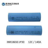 Batterie Li-ion Ampace 18650 JP30 3000mAh authentique à décharge ultra-faible 12C pour pack de batteries DIY