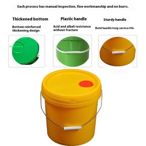20L pabrik langsung plastik <span class=keywords><strong>ember</strong></span> didaur ulang bahan PP kualitas <span class=keywords><strong>makanan</strong></span> menebal lateks kemasan cat <span class=keywords><strong>ember</strong></span> disegel <span class=keywords><strong>tutup</strong></span> untuk <span class=keywords><strong>nyata</strong></span> - Product Image 2