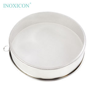 Filtre à <span class=keywords><strong>tamis</strong></span> à farine de <span class=keywords><strong>cuisine</strong></span> à mailles fines en acier inoxydable de qualité alimentaire lavable au lave-vaisselle multifonction - Product Image 2