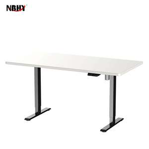Ergonomic Modern Office Stand <b>Desk</b> Single Motor Electric Adjustable Height Convertible Table with Sit-Stand Features - Product Image 1