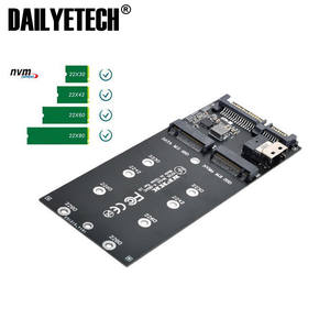 SATA 22Pin adaptörü SFF-8654 to <span class=keywords><strong>M</strong></span>.2 U2 kiti NGFF <span class=keywords><strong>M</strong></span>-anahtar ince SAS NVME PCIe SSD SATA SSD adaptörü için anakart - Product Image 4