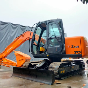 Pelle sur chenilles Hitachi Zx70 de 7 tonnes utilisée au Japon Zaxis 70 petit modèle de pelle ZX70 à vendre similaire à ZX60 et ZX120 - Product Image 2