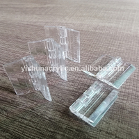 Vente en gros, matériau pmma transparent de haute qualité, charnière en plastique acrylique