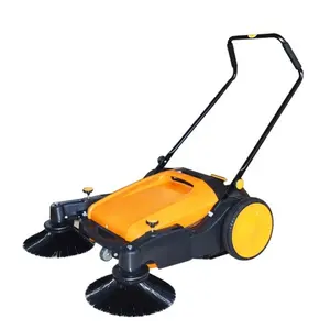 S480 Alta Qualidade Cordless Industrial Hard Floor Limpeza Mão Push Walk Behind Automatic Floor Sweeper Máquina