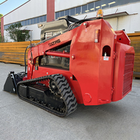 LTMG CE ISO Chine Mini-chargeuse compacte sur chenilles économique 0,5 m³ 1200 kg avec tambour EPA et machine à glace