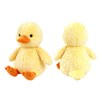 Jouet de canard jaune en peluche super doux au design moderne poupée de coucher pour enfants jouet en peluche avec de beaux animaux