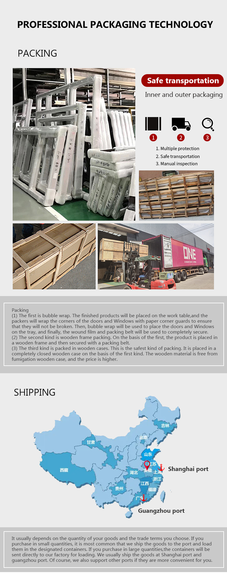 Custom Colors 55gr Heat Insulation Casement Windows Aluminum Frame Casement Window