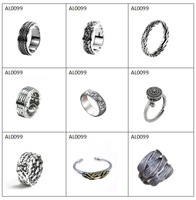 Véritables bagues de couple en argent sterling 925 pour les amoureux, hommes et femmes, type ouverture tressée, alliances de promesse pour lui et elle