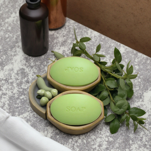 Savon de toilette personnalisé 2025, logo personnalisé, 175g, papaye, antiseptique, couleur jaune, parfum frais de citron, extrait de glycérine, savon blanchissant pour le bain - Product Image 3