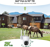 AVstart Ubox App Solar Battery PTZ 4g Night Vision PTZ Dome Camera Ip Solar Cctv Outdoor Security Camera Outdoor
