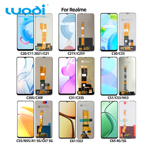 จอ LCD สำหรับโทรศัพท์มือถือจอ LCD สำหรับ C55มือถือ4G A58 <span class=keywords><strong>A79</strong></span> A98 C67 RMX3710 K11X หน้าจอสัมผัส5G A1สำหรับ realme - Product Image 3
