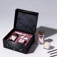 Boîte cadeau personnalisée en forme de livre pour rouge à lèvres, emballage magnétique rigide en carton pour maquillage et cosmétiques, vente en gros