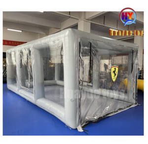 Housse de voiture transparente en PVC à <span class=keywords><strong>prix</strong></span> d'usine, tente de <span class=keywords><strong>garage</strong></span> gonflable pour voiture, housse de voiture anti-grêle - Product Image 1