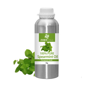 Minyak Spearmint esensial untuk Diffuser rambut, l-carvone 100% daun Peppermint Mentha alami murni dalam jumlah besar - Product Image 1