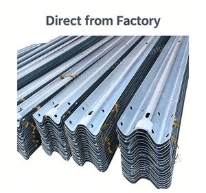 Barrera de Tráfico para Autopistas de Doble Viga Galvanizada de Alta Resistencia, Barrera de Rodillos con Clasificación H2W3, Proveedor Confiable, Sistema de Cables con Poste en U - Product Image 1