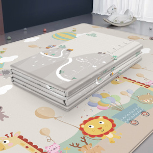 <span class=keywords><strong>Tapis</strong></span> de jeu pour bébé pliable extra large de qualité supérieure, imperméable, antidérapant, en mousse souple, pour ramper et temps sur le ventre, utilisation intérieure et extérieure - Product Image 4