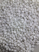 Granulés de plastique HDPE recyclé blanc de qualité soufflage pour barils et réservoirs en plastique