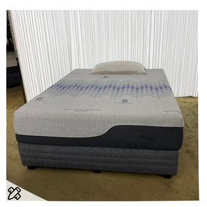 Funda de colchón de espuma antibacteriana, cubierta de colchón antialergias con cremallera - Product Image 1