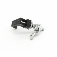Poignée de levage de porte de camion de type boîte industrielle, serrure à compression, arrêt de l'écartement, réglable, en alliage de zinc, serrure de levage et de rotation, petit panneau de serrure