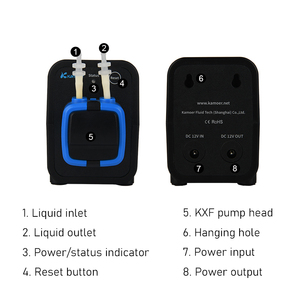 Pompe doseuse intelligente Bluetooth WiFi APP monocanal <span class=keywords><strong>Kamoer</strong></span> X1 PRO 2 pour aquarium, pompe pour aquarium, pompe à gouttelettes nutritives - Product Image 4
