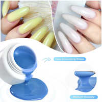 Couleur Gel Peinture UV Nail Gel Soak Off Nail Art Led Laque Couleur Glitter arc-en-ciel Peinture Gel