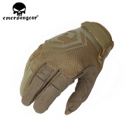 Gants tactiques légers pour hommes, à doigts complets, respirants, en polyester, pour l'escalade en plein air, l'équitation et le combat, compatibles avec les écrans tactiles