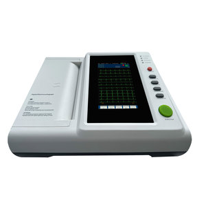 เครื่องตรวจคลื่นไฟฟ้าหัวใจ/เครื่อง <span class=keywords><strong>EKG</strong></span> 12ช่องเครื่อง ECG พร้อมเครื่องพิมพ์ตีความ - Product Image 5