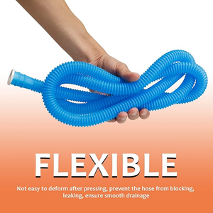 Tubería Corrugada Flexible para Aire Acondicionado, Tubería de Drenaje de Plástico Corrugado, en Oferta - Product Image 4