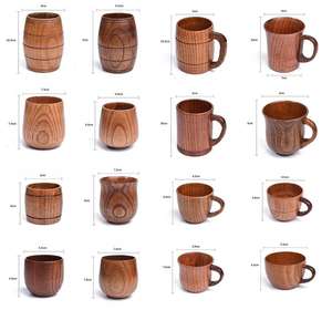 カスタム木製コーヒーカップ、環境に優しいドリンクカップ、竹製木製コーヒーマグを受け入れます - Product Image 6