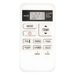 Télécommande pour climatiseur Toshiba RBC-ASX11E-C WH-UA01NE-C avec écran LED numérique et contrôleur filaire - Product Image 4