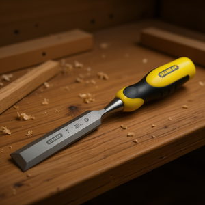 Cincel para madera Stanley de 25 mm con mango ergonómico para trabajos de carpintería de precisión - Product Image 3