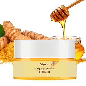 <span class=keywords><strong>Masque</strong></span> de nuit nourrissant pour les lèvres, bio et de qualité supérieure, au miel et au curcuma, <span class=keywords><strong>baume</strong></span> <span class=keywords><strong>hydratant</strong></span> naturel pour la réparation nocturne - Product Image 1