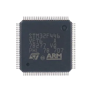 Microcontroladores HXC STM32F446VET6 MCU DSP LQFP-100 Nuevo Chip IC Original STM32F446VET6 - Product Image 1