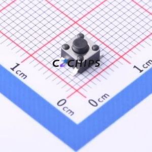 TS-KG09S-AT38F Tactile Switch SMD-4P,4.5x4.5mm Switch Single Pole Single Throw Round Button 2.5N Vertical Mount - Product Image 1