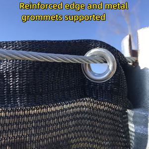 Black Rachel HDPE Shade Net Roll 80% Sombreado <span class=keywords><strong>para</strong></span> agricultura Invernadero Jardín Monofilamento Valla Shade Net - Product Image 4