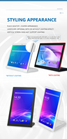 Pantalla Digital Personalizada OEM en Forma de L de 8, 10.1, 14 y 15.6 Pulgadas, Kiosco Interactivo con Tablet Android, POE, NFC, 4G y Batería