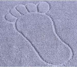 พรมเช็ดเท้าผ้าเทอร์รี่ 100% ผ้าฝ้าย ลายแจ็คการ์ดและลายเรียบ - Product Image 4