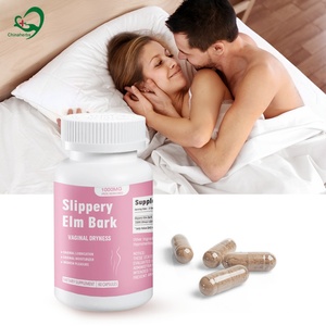 Chinaherbs Capsules d'orme rouge non-OGM, sans caféine, pour la nutrition vaginale, avec logo personnalisé - Product Image 1