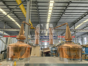 Machine de distillation de <span class=keywords><strong>vodka</strong></span> 500L colonne de récupération de cuivre alambique brandy whisky distillateur - Product Image 2